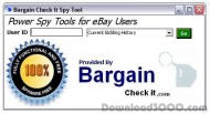 eBay User Spy tool screenshot